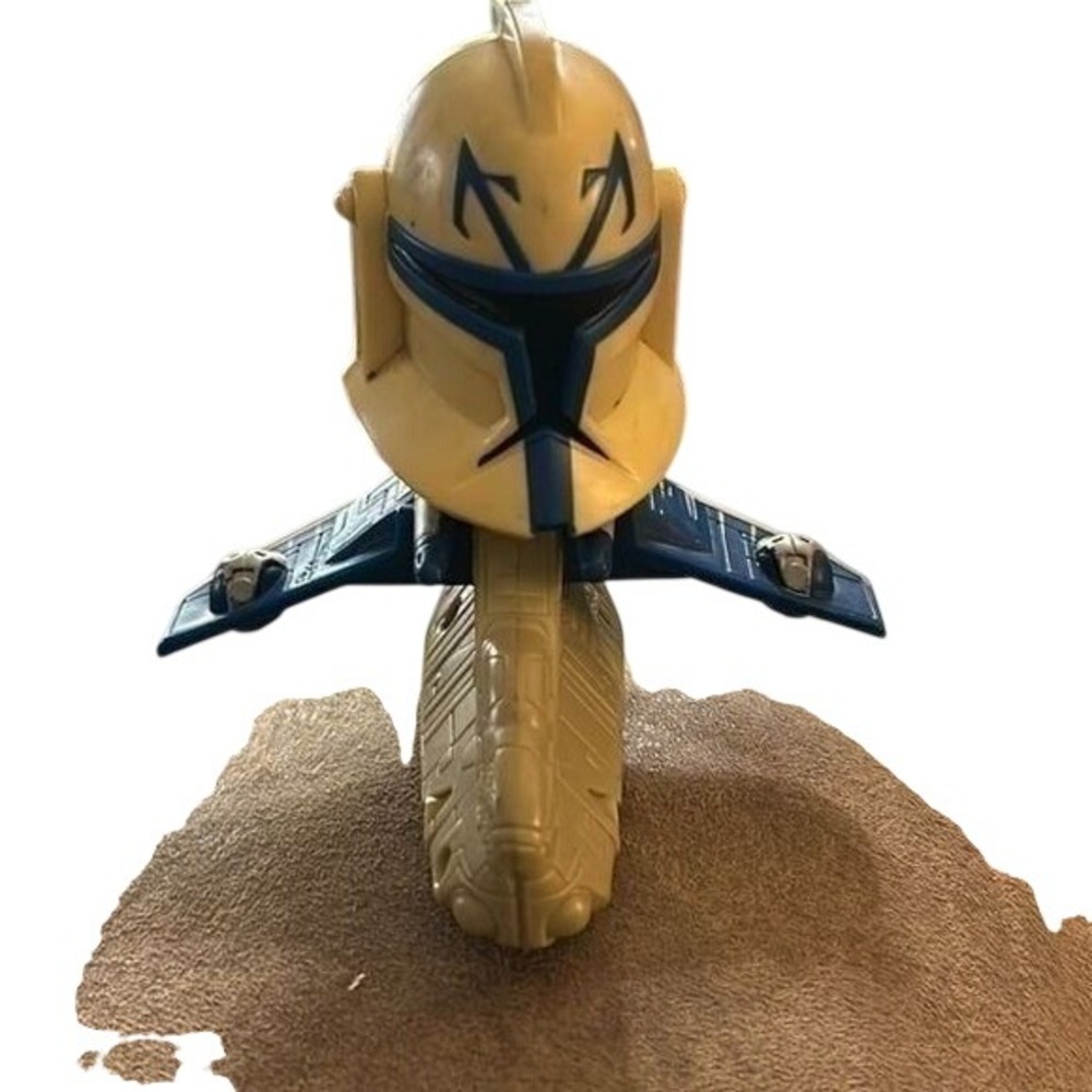 Star Wars Clone Trooper Captain Rex #18 Figure McDonalds‎ Happy Meal Toy 2008